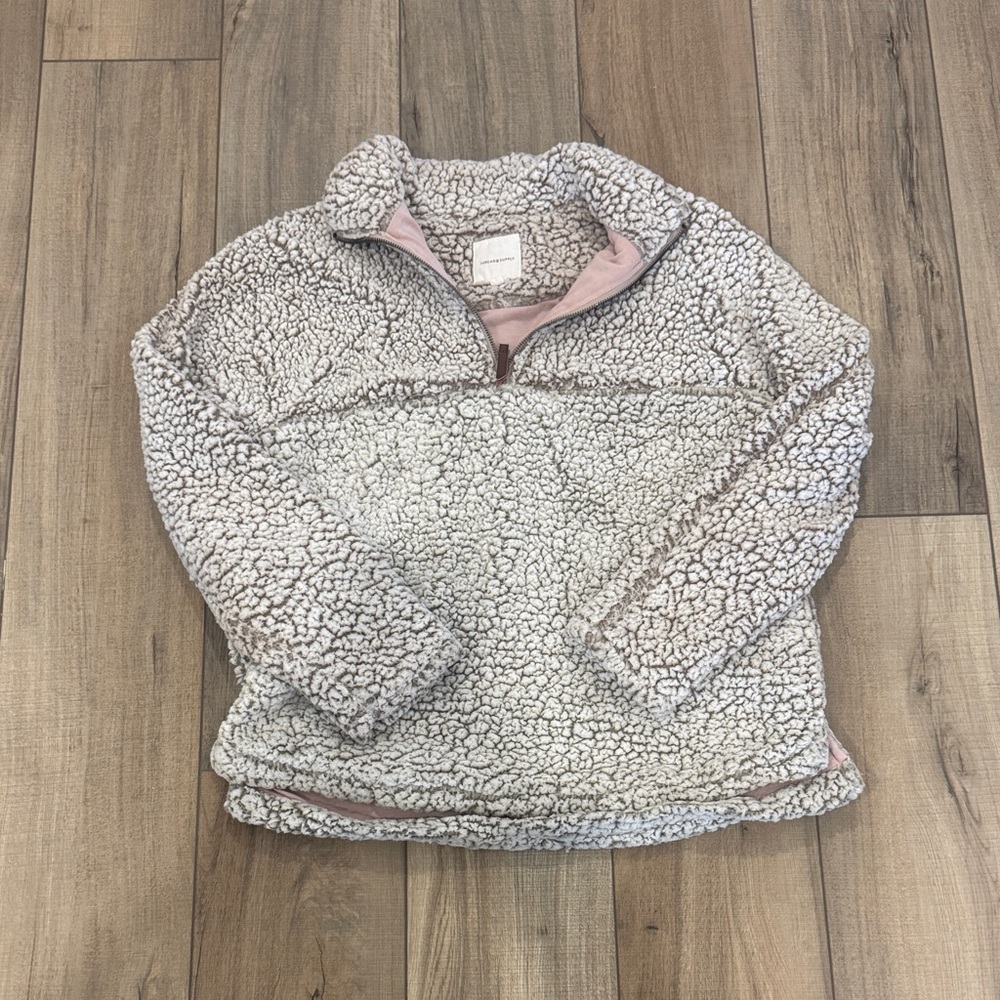 Thread & Supply Women's Teddy Jacket - Cream